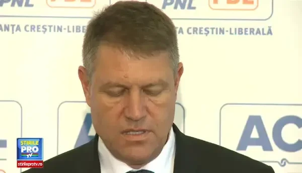 Klaus Iohannis, despre dezbaterea televizata: Nu este domnul Ponta in masura sa-mi faca mie program