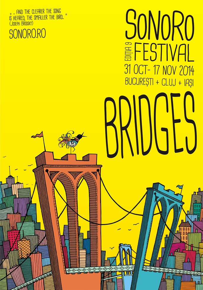 Festivalul International de Muzica de Camera SoNoRo editia a IX-a - Bridges - Palatul Cotroceni