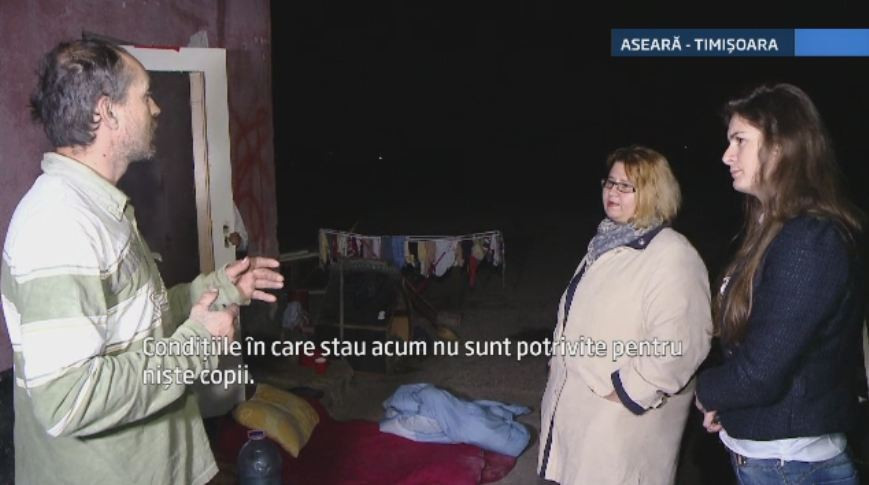 Saracia crunta in care traiau doi copii din Timisoara. Desi nu aveau cu ce sa-i creasca, parintii au refuzat sa renunte la ei