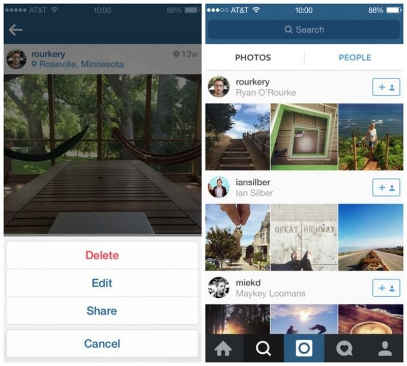 Schimbarea anuntata de reprezentantii Instagram. Utilizatorii au acum posibilitatea de a edita descrierea pozelor