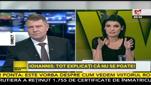 Lavinia Sandru, criticata de propriul coleg dupa intrebarea pusa lui Klaus Iohannis: "Imi venea sa-mi torn cafea in cap"