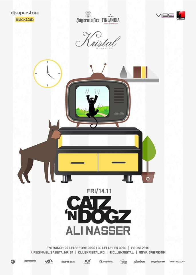 Catz n Dogz, Ali Nasser - KRISTAL GLAM CLUB