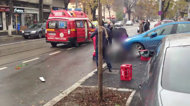 Accident grav in Capitala. Doi pietoni, un barbat si o femeie, au fost loviti chiar cand se pregateau sa traverseze strada