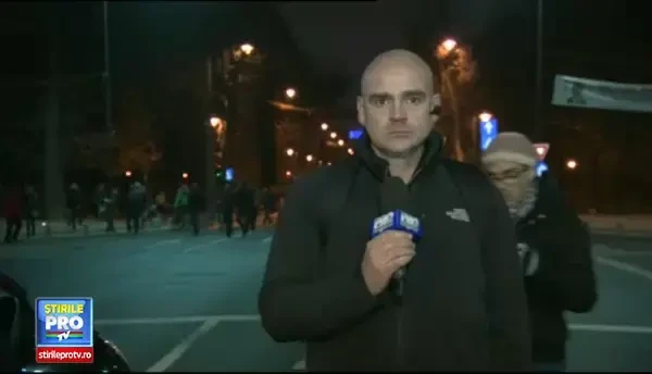 Proteste in fata sediului PSD
