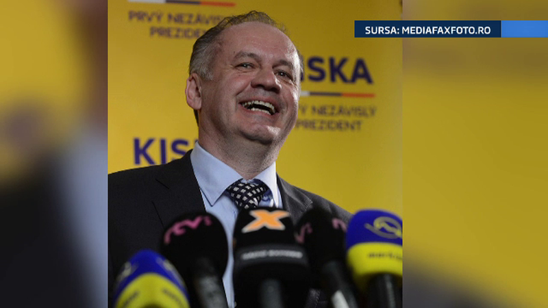 Asemanarile dintre alegerile prezidentiale din Romania si cele din Slovacia. Cum a ajuns la putere Andrei Kiska
