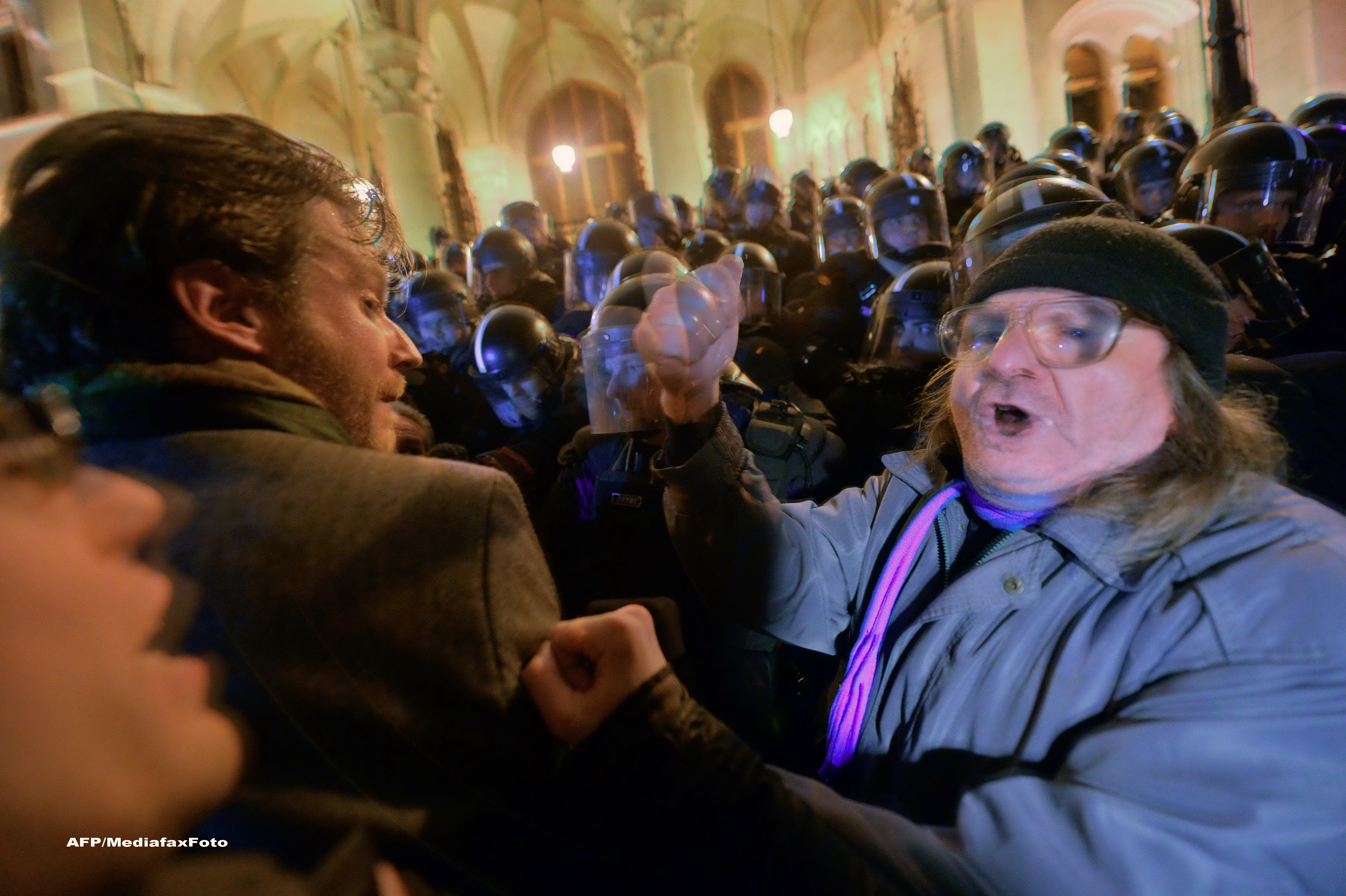 Proteste la Budapesta