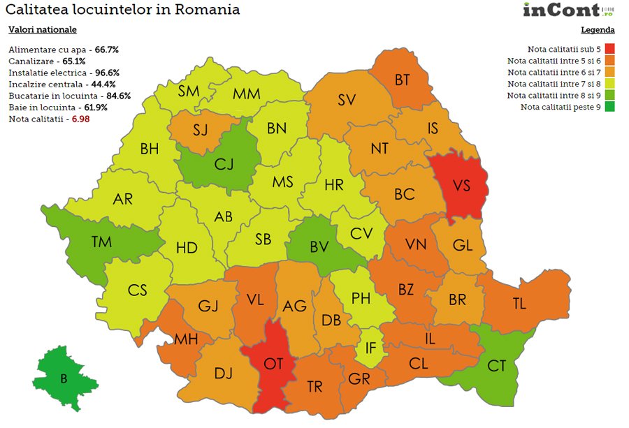 harta infografic calitatea locuintelor