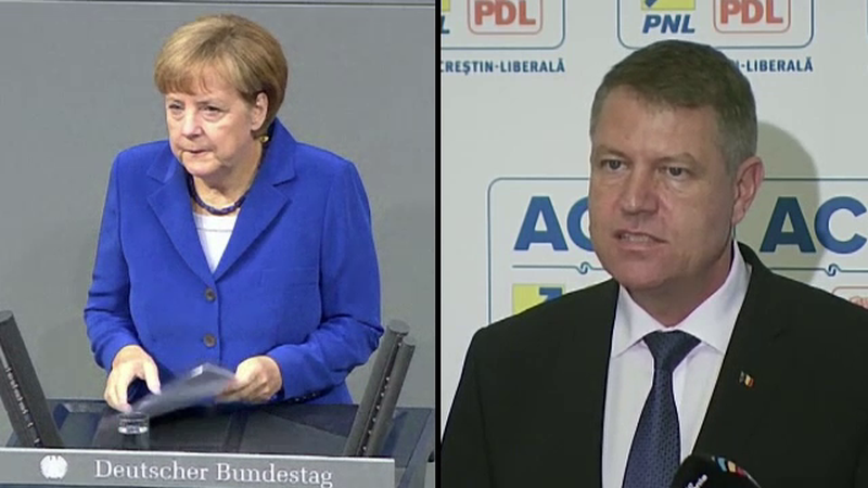 Mesajul Angelei Merkel pentru Klaus Iohannis, dupa castigarea alegerilor: "Vom sprijini Romania cu sfaturi si fapte"
