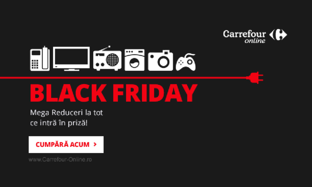 (P) Carrefour-Online.ro : De BLACK FRIDAY ai mega reduceri la tot ce intra in priza!