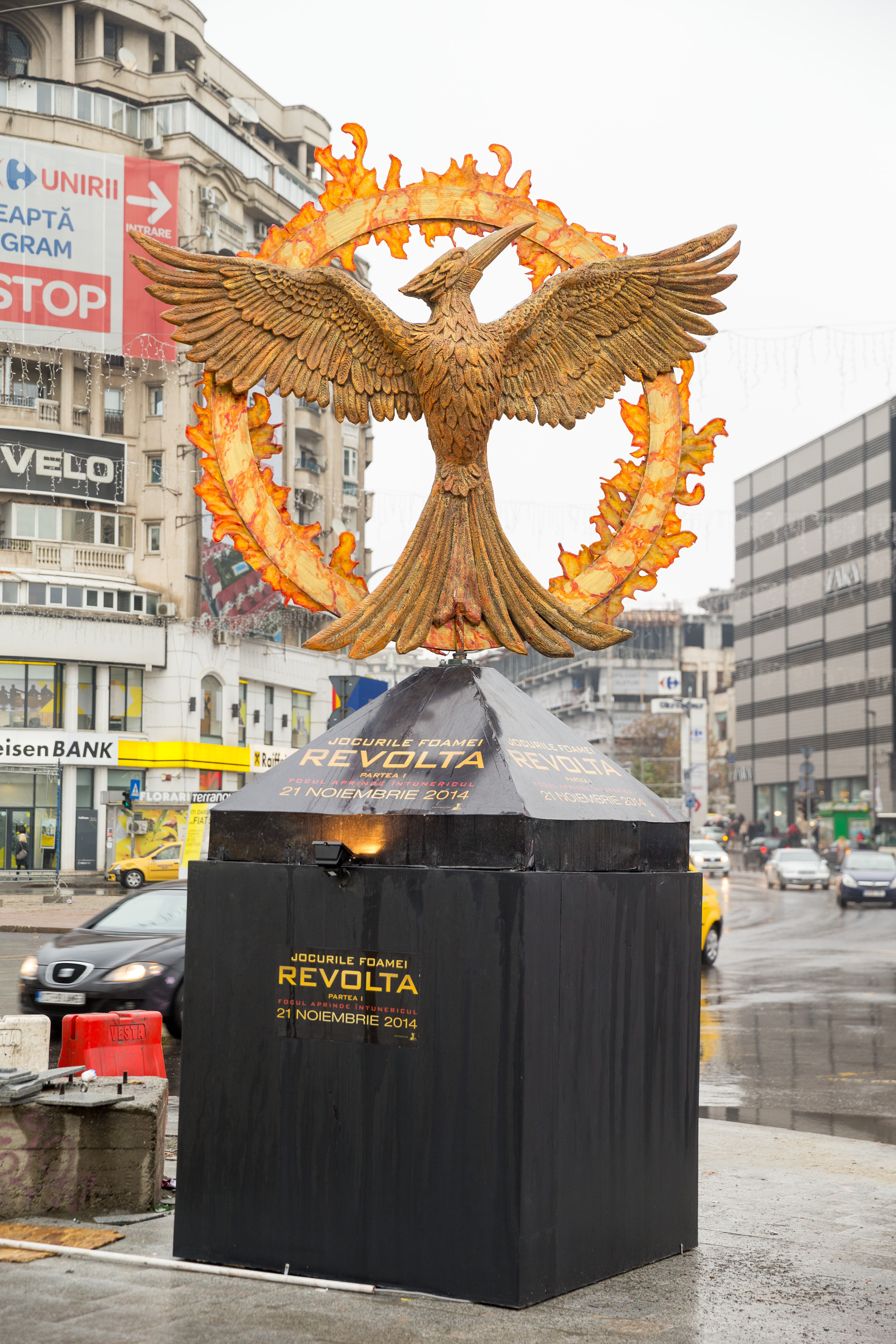 (P) Campanie inedita pentru promovarea filmului "Jocurile Foamei: Revolta – Partea 1"