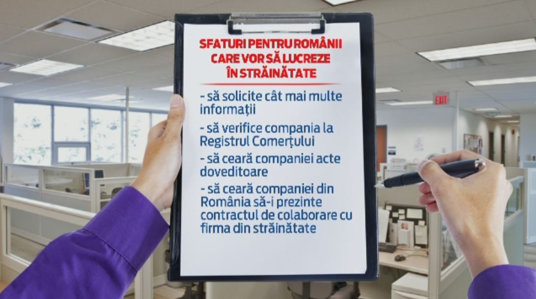 La ce trebuie sa fie atenti romanii dornici sa plece la munca in strainatate. Zeci de persoane au cazut in plasa escrocilor