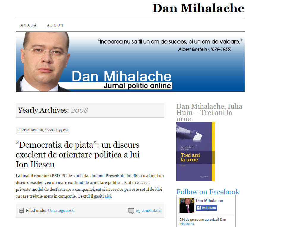 Cine e Dan Mihalache, posibil sef al cancelariei prezidentiale a lui Klaus Iohannis. Relatiile lui cu PONTA si Adrian NASTASE