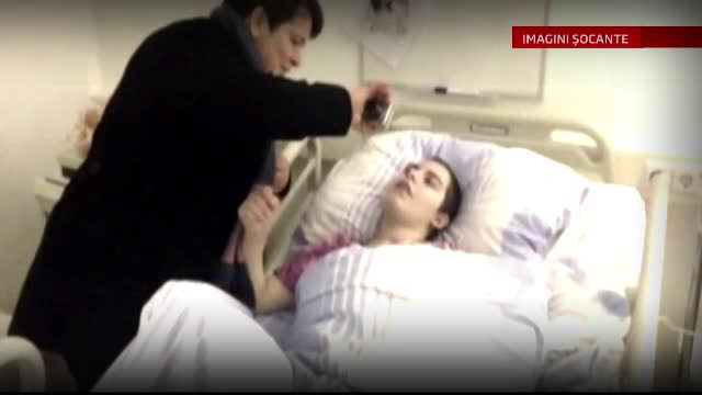 Reactia tinerei ce a fost batuta de proxeneti in Germania cand si-a revazut fiul. Medici: "Nu va avea o viata normala"