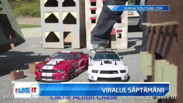 iLikeIT, viralul saptamanii. Videoclip ca in filmele de la Hollywood cu masinute ... teleghidate