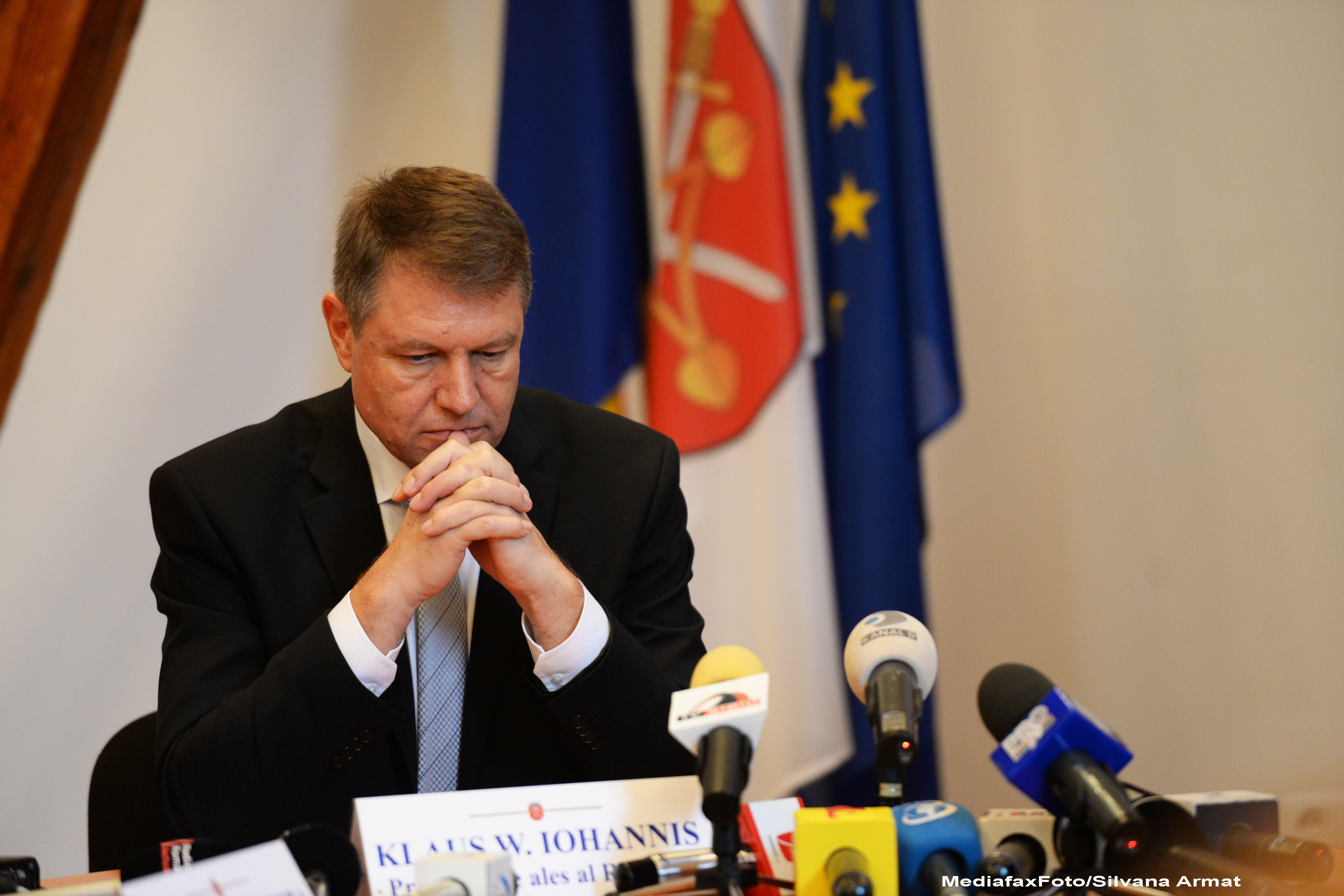 Klaus Iohannis, la intoarcerea de la Marsul Solidaritatii: "Ma bucur ca am putut fi alaturi in aceste momente grele"