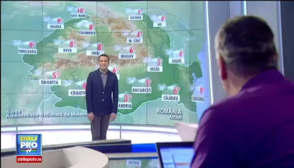 Ploi in aproape toata tara si rafale puternice de vant in weekend. Prognoza meteo pana marti