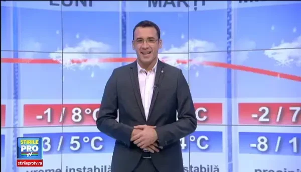 Vremea se mentine mohorata si ploioasa in aproape toata tara. Singurele zone in care temperaturile ajung pana la 8 grade