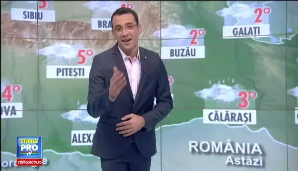 Vremea se mentine mohorata si ploioasa in aproape toata tara. Singurele zone in care temperaturile ajung pana la 8 grade