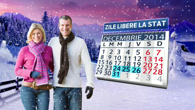 "Cadou" de la Guvernul Ponta: zilele de 24 si 31 decembrie 2014, declarate zile libere. Cum vor fi recuperate