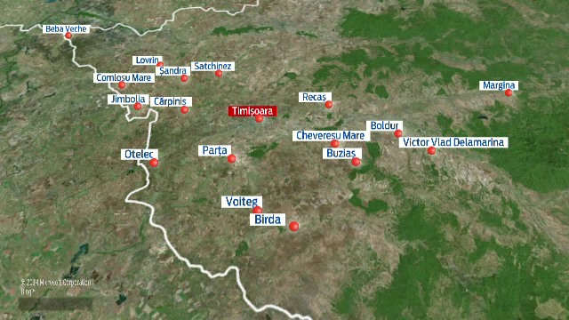harta Timis