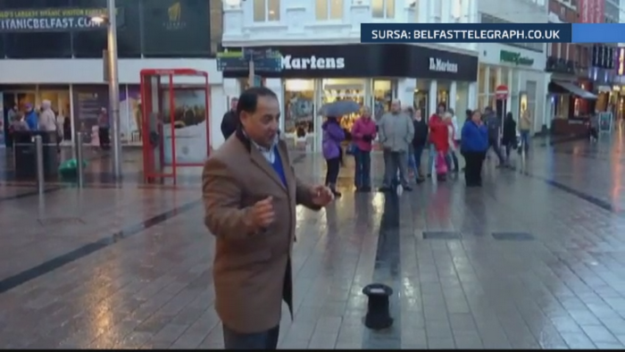 Romanul care aduce atmosfera Craciunului in Belfast. "Este senzational, oamenii sunt minunati"