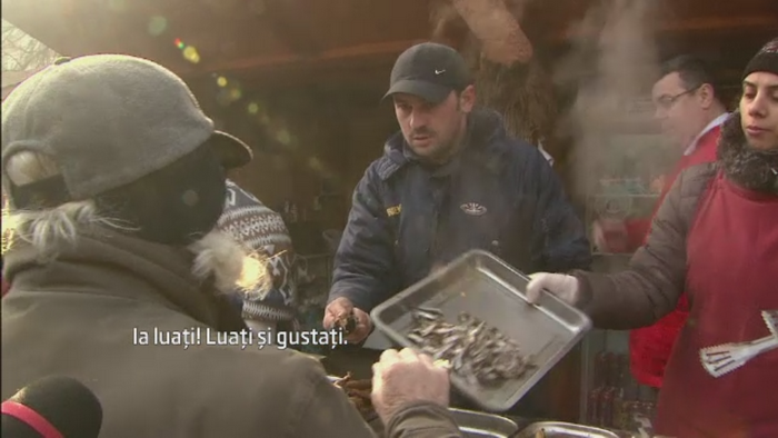 Credinciosii au avut dezlegare la peste. Vanzatorii au incercat sa profite de ocazie la targul din Agronomie