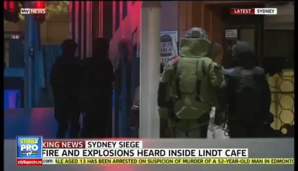 asalt asupra cafenelei din Sydney
