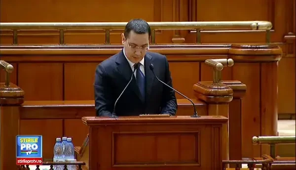 Discursul lui Ponta in Parlament: TVA redus la alimente cel tarziu in 2016 si sistem de vot pentru romanii din diaspora