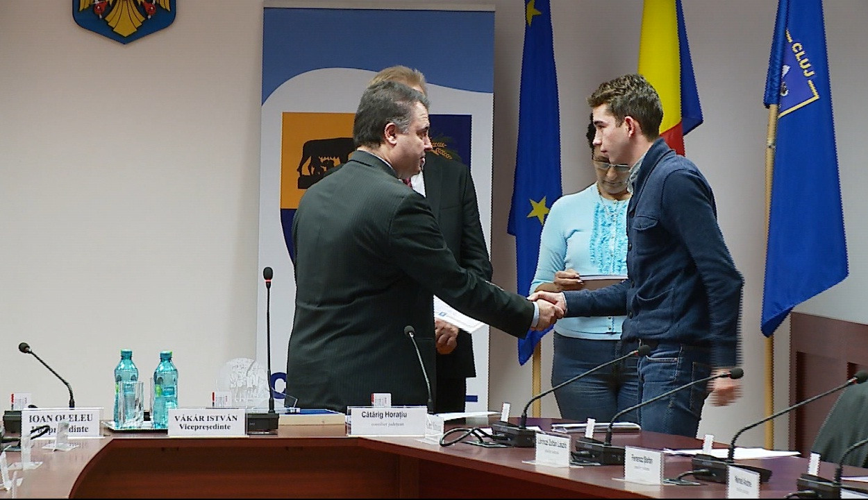 40 de sportivi de performanta din judetul Cluj au fost premiati de Consiliul Judetean