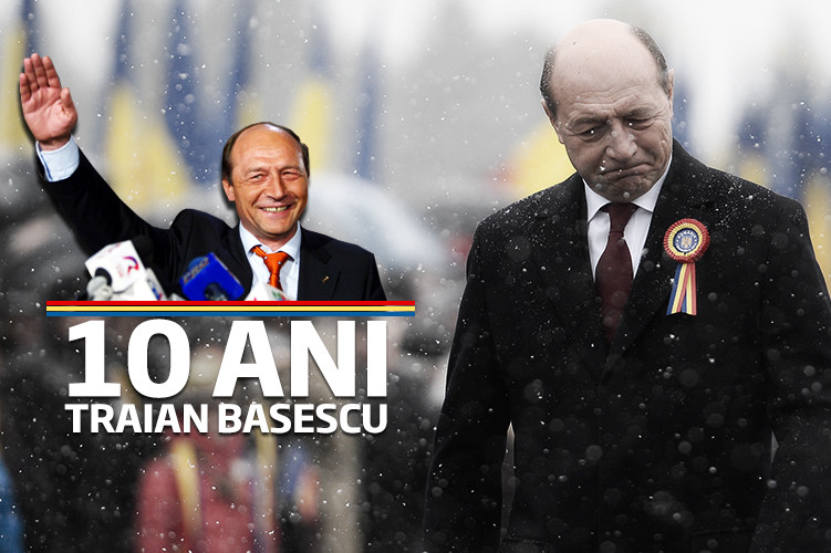 10 ANI cu Traian Basescu - TIMELINE, episodul 1: 2004-2006. Victoria in fata lui Nastase, "solutia imorala" si bai de multime