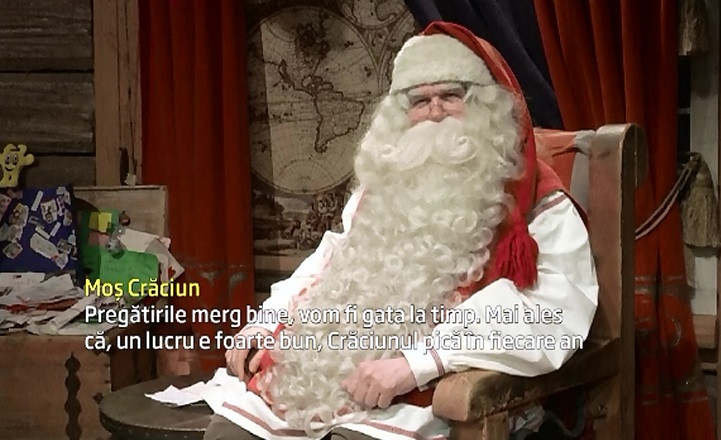 In satul lui Mos Craciun din Laponia e forfota mare. Se fac ultimele pregatiri pentru calatoria din jurul lumii