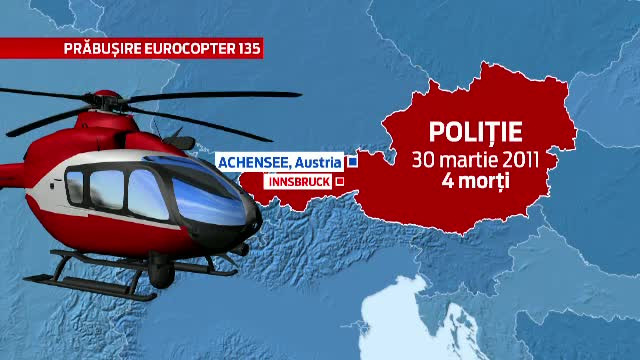 Lungul sir de accidente in care a fost implicat modelul Eurocopter EC-135. Compania producatoare: "Este un aparat sigur"