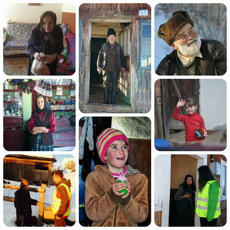 Peste 70 de voluntari au adus bucurii in cele mai izolate catune din Muntii Apuseni