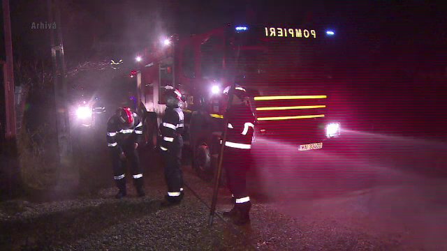 Panica aseara intr-un bloc din localitatea Salva, judetul Bistrita Nasaud