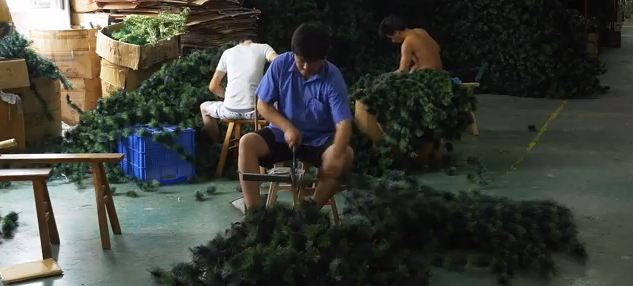 60% din Craciun este "MADE IN CHINA". Imagini incredibile din oraselul care ne "fabrica" Sarbatorile de Iarna in fiecare an