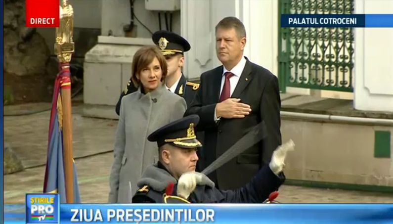 Klaus Iohannis la Cotroceni