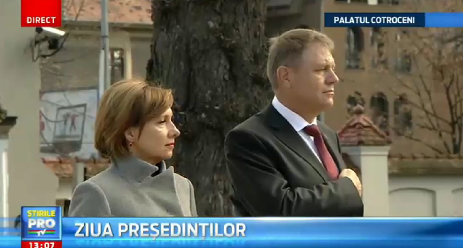 Klaus Iohannis la Cotroceni