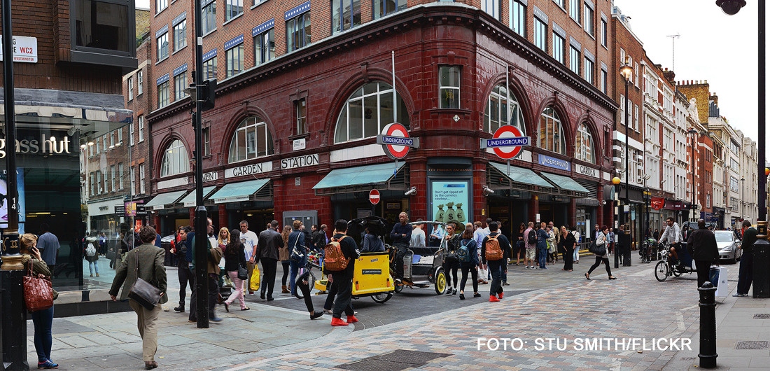 Anuntul in limba romana care a aparut in centrul Londrei. "Ar trebui sa fie DEPORTATI cu totii"