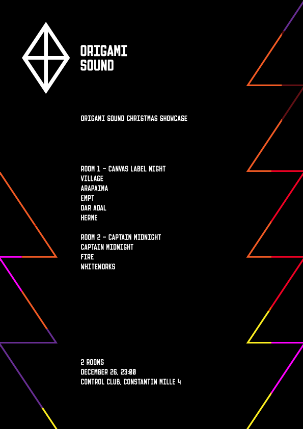 Origami Sound Christmas Showcase - Control