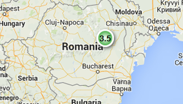 Cutremur cu magnitudinea de 3,5 in Vrancea. Este al 13-lea seism din luna decembrie