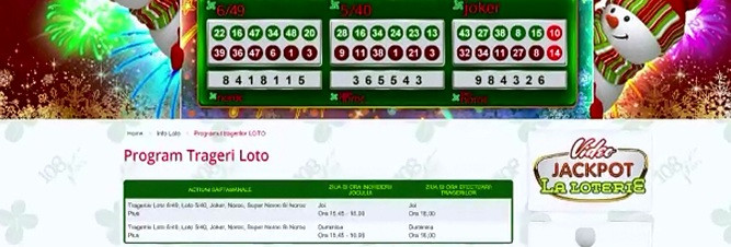 LOTO 6/49. Numerele extrase duminică, 4 februarie 2018