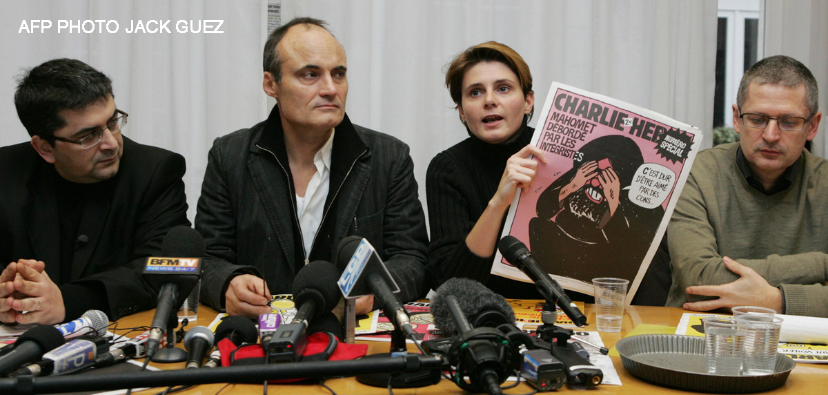 Charlie Hebdo caricaturi cu profetul 2006