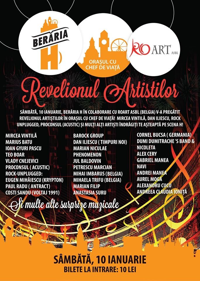 Revelionul Artistilor - Beraria H
