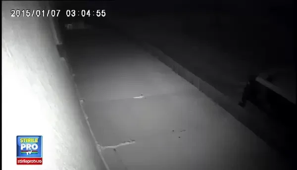 meteor, filmare din Bacau