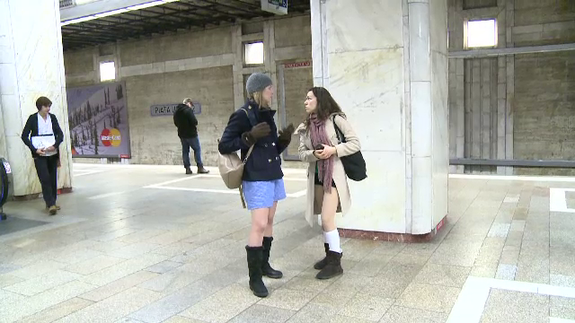 fara pantaloni metrou