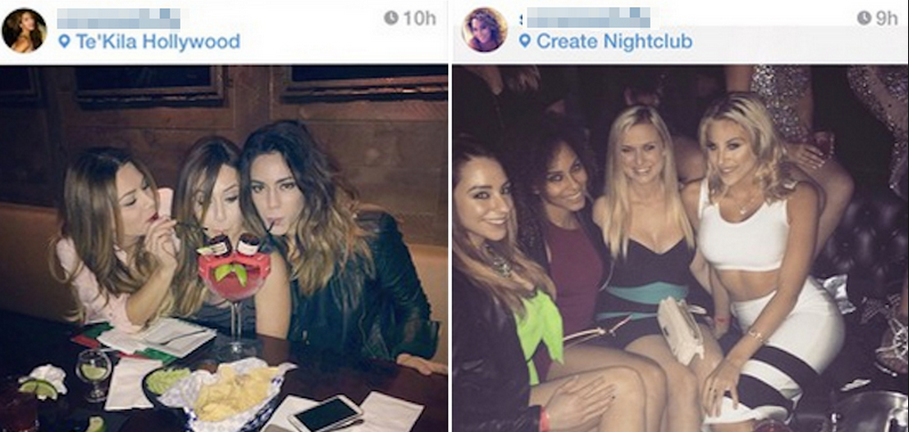 Cum afla barbatii din Los Angeles unde se distreaza cele mai frumoase modele. Un site le da sansa sa le vada in persoana