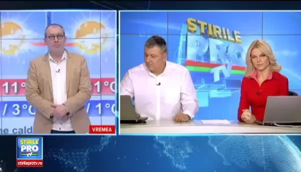 Vremea 13 ianuarie 2015