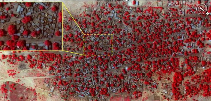 Urmarile devastatoare ale atacului Boko Haram in Nigeria, surprinse din satelit. O femeie a fost ucisa in timp ce nastea