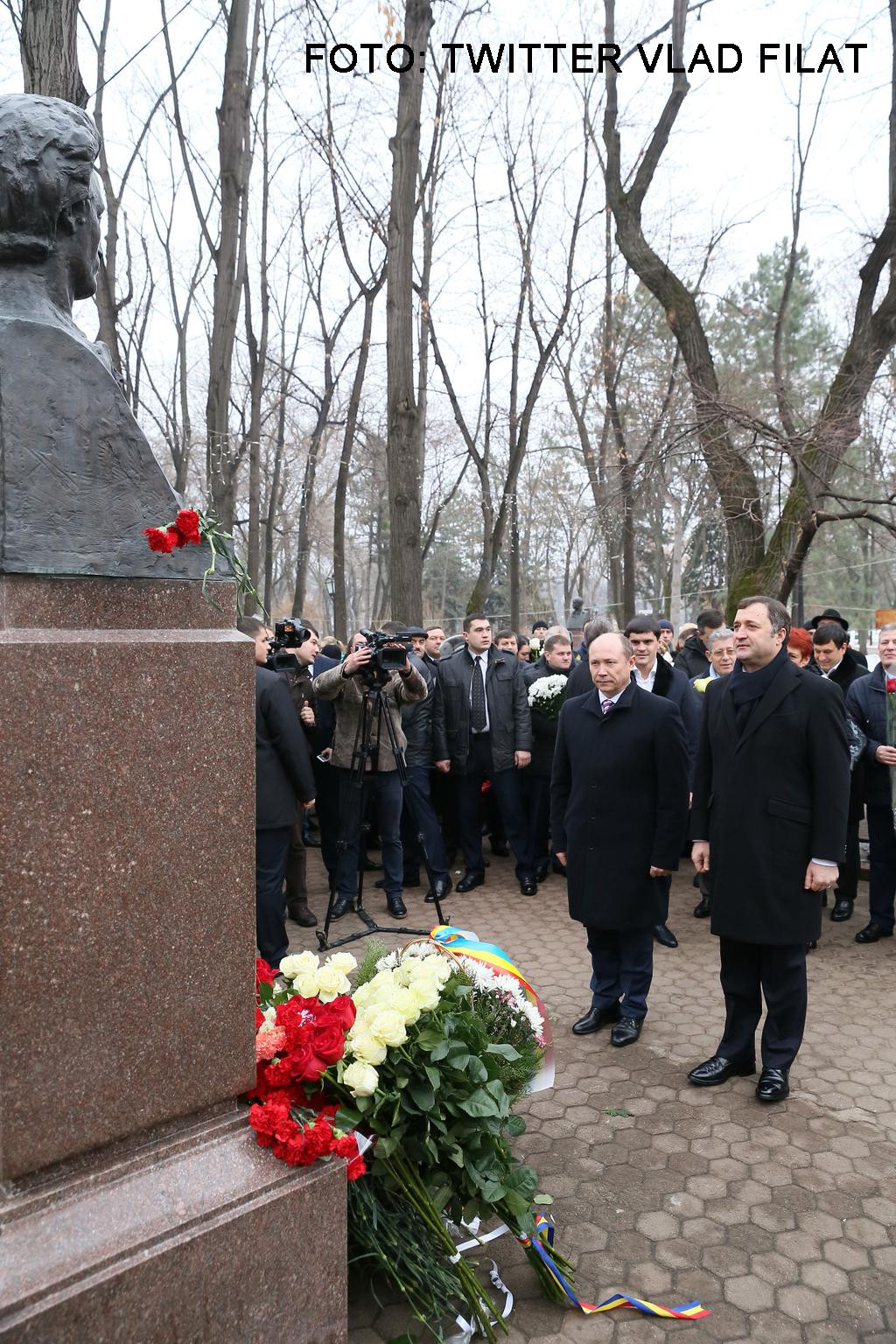 Vlad Filat la Eminescu