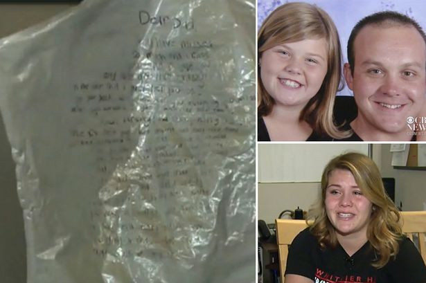 I-a scris tatalui ei decedat o scrisoare si a "trimis-o in Rai". RASPUNSUL primit de adolescenta 10 zile mai tarziu